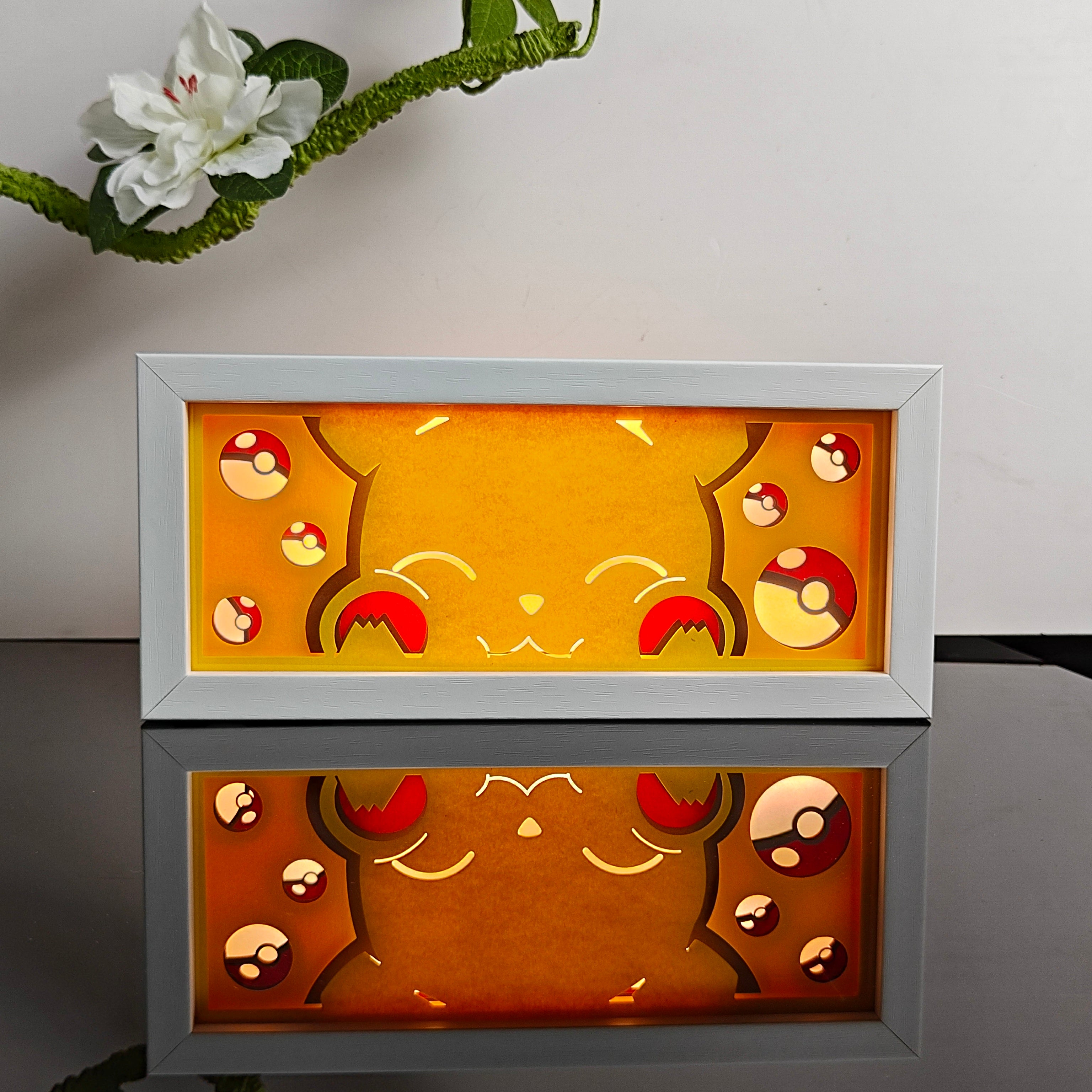 Pikachu light box
