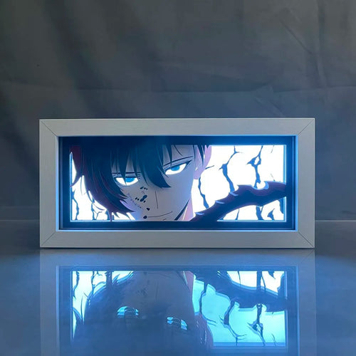 Sung Jin Woo Light Box - Dynamic Solo Leveling Anime Decor