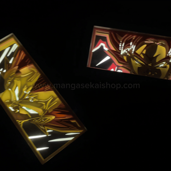 Anime light box creation process 4