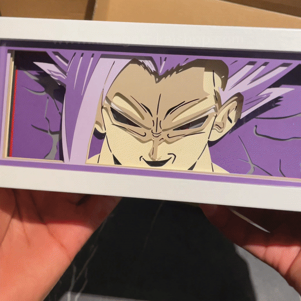 Anime light box process 2