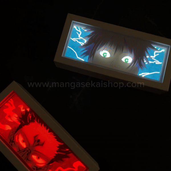 Anime light box process 3