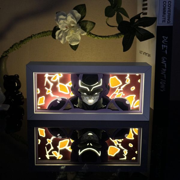 Black Freezer Light Box - Powerful Anime Light Box for Dragon Ball Fans
