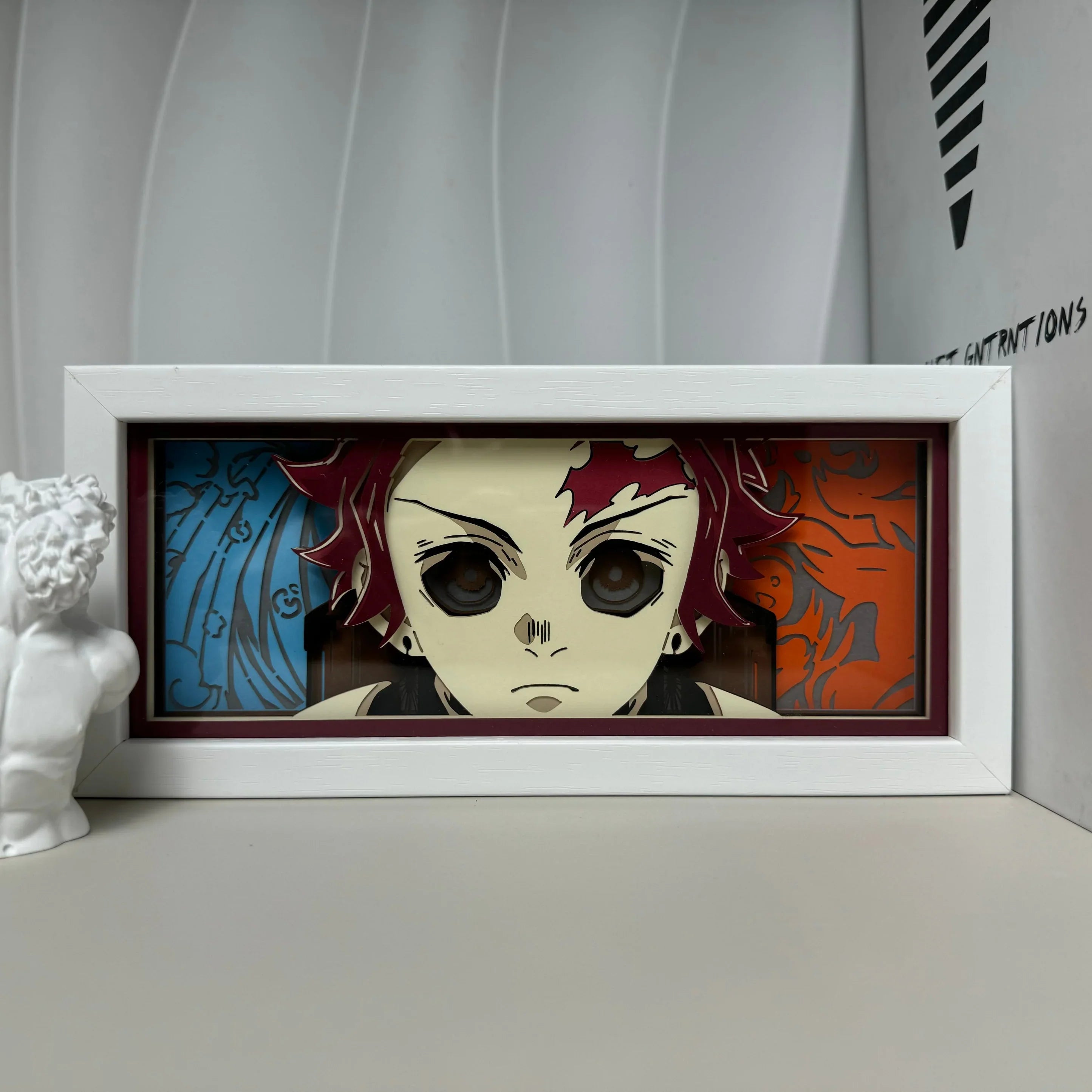 Tanjiro Light Box - Stunning Demon Slayer Anime Decor