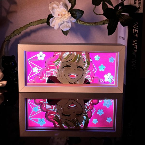 Mitsuri Light Box | LED Art of Demon Slayer's Mitsuri Kanroji