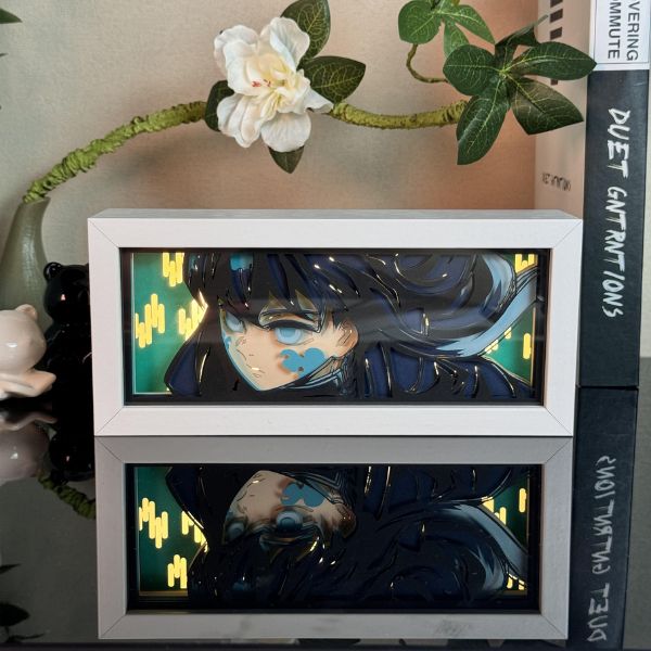 Muichiro Tokito Light Box - Stunning Demon Slayer Anime Decor