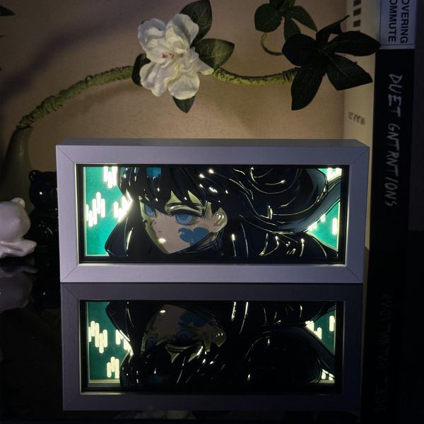 Muichiro Tokito Light Box - Stunning Demon Slayer Anime Decor