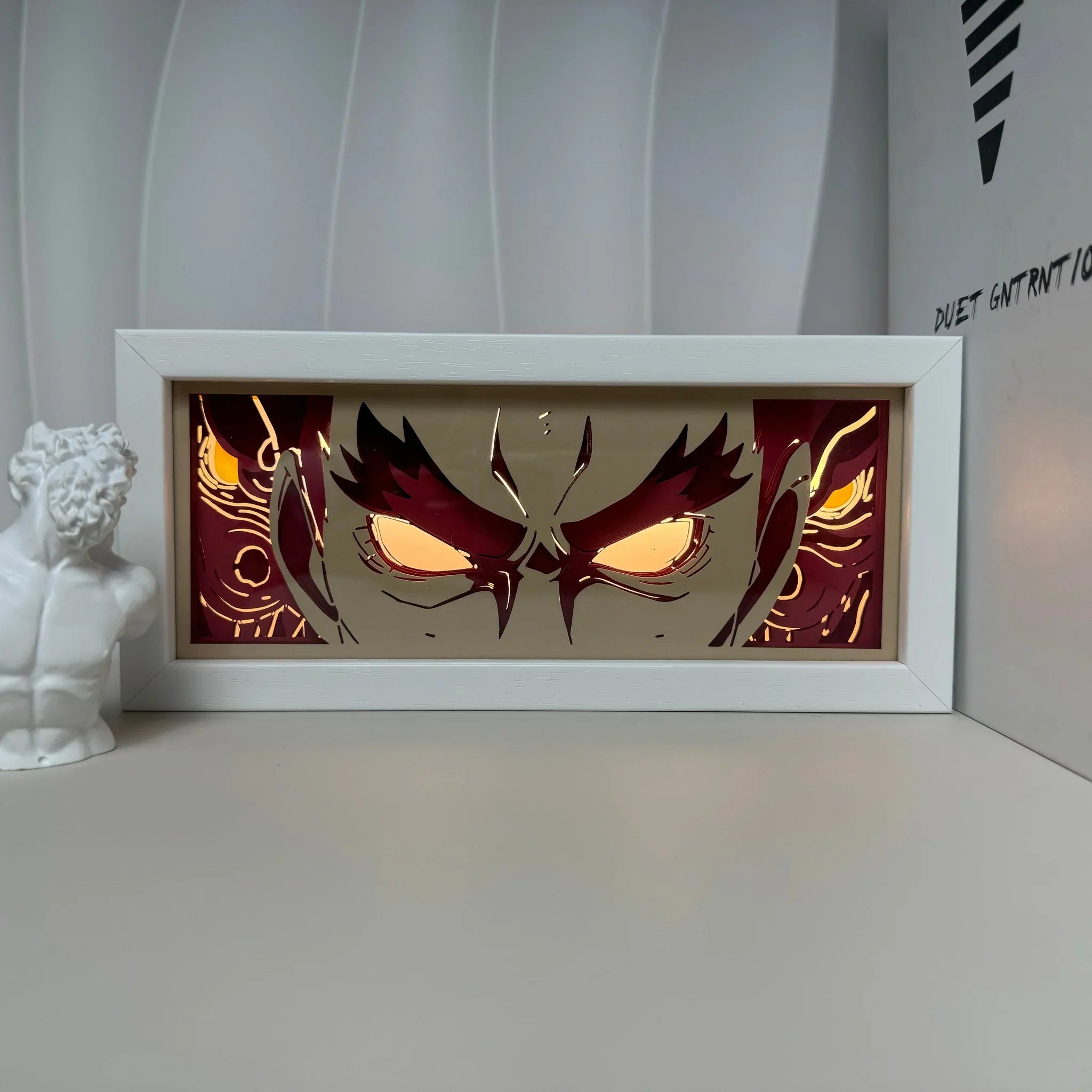 Might Guy Light Box – Dynamic Naruto LED Decor for Fans