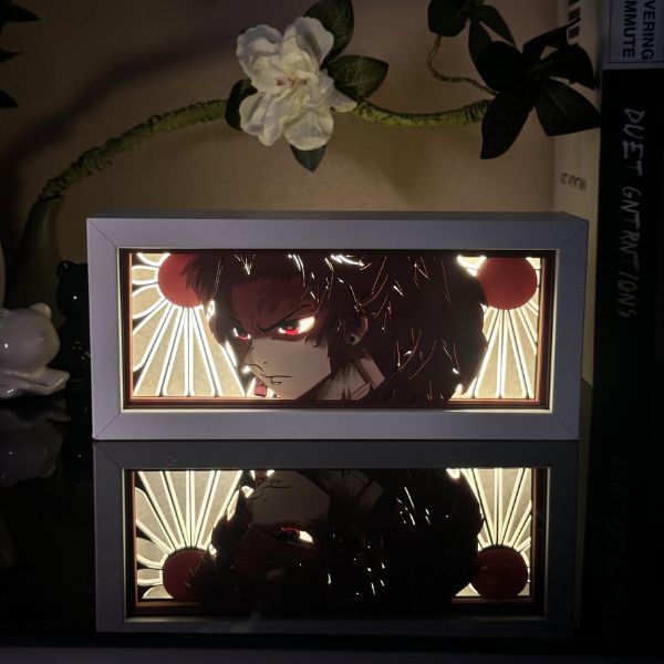 Tanjiro Light Box - Stunning Demon Slayer Anime Decor