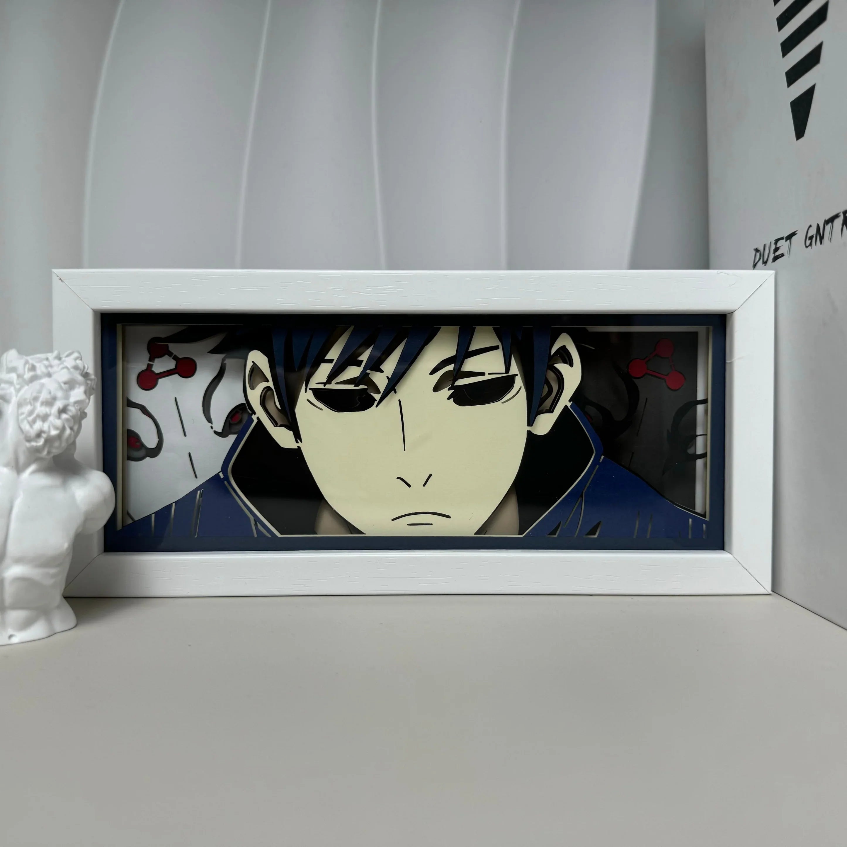 Megumi Fushiguro Light Box – Striking Jujutsu Kaisen LED Decor