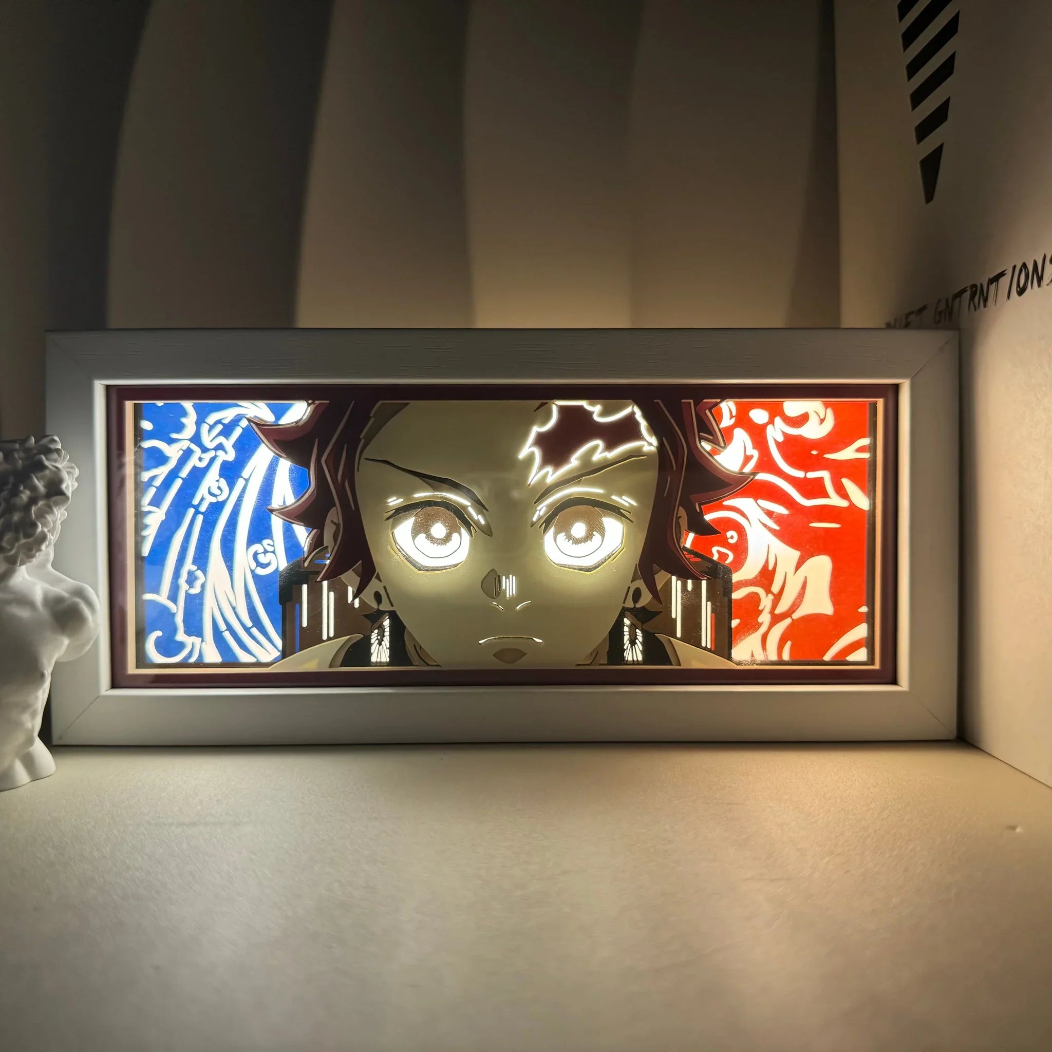 Tanjiro Light Box - Stunning Demon Slayer Anime Decor