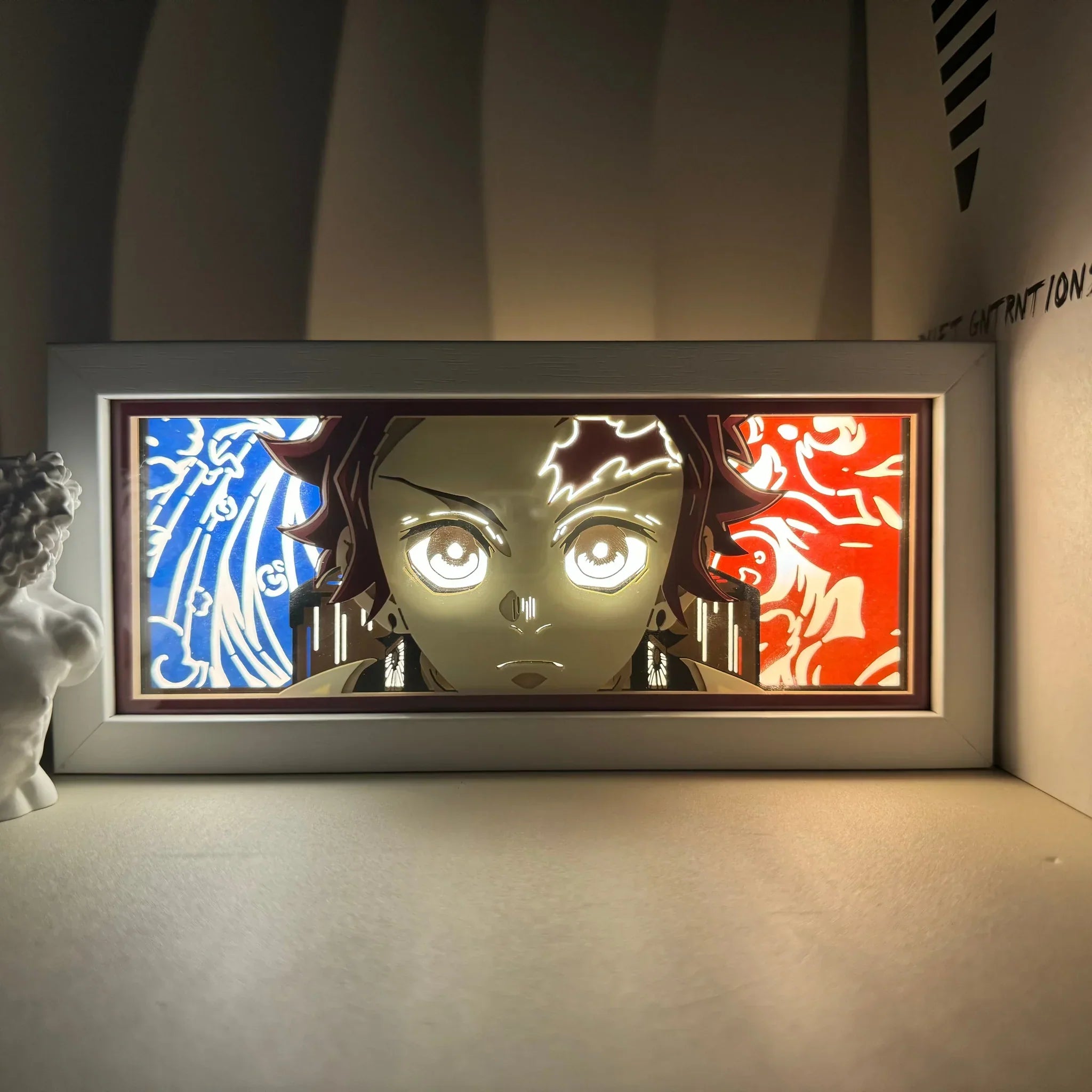 Iconic Anime 3D Light Box – Perfect LED Decor for Anime Fans