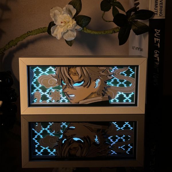 Kimetsu no Yaiba Light Box – Stunning Demon Slayer LED Decor