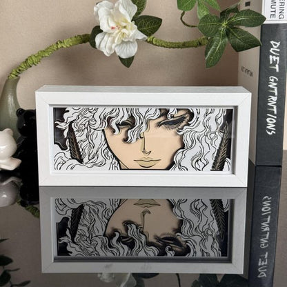 Griffith Light Box - Berserk Decor for Anime Fans