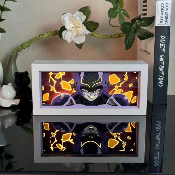 Black Freezer Light Box - Powerful Anime Light Box for Dragon Ball Fans
