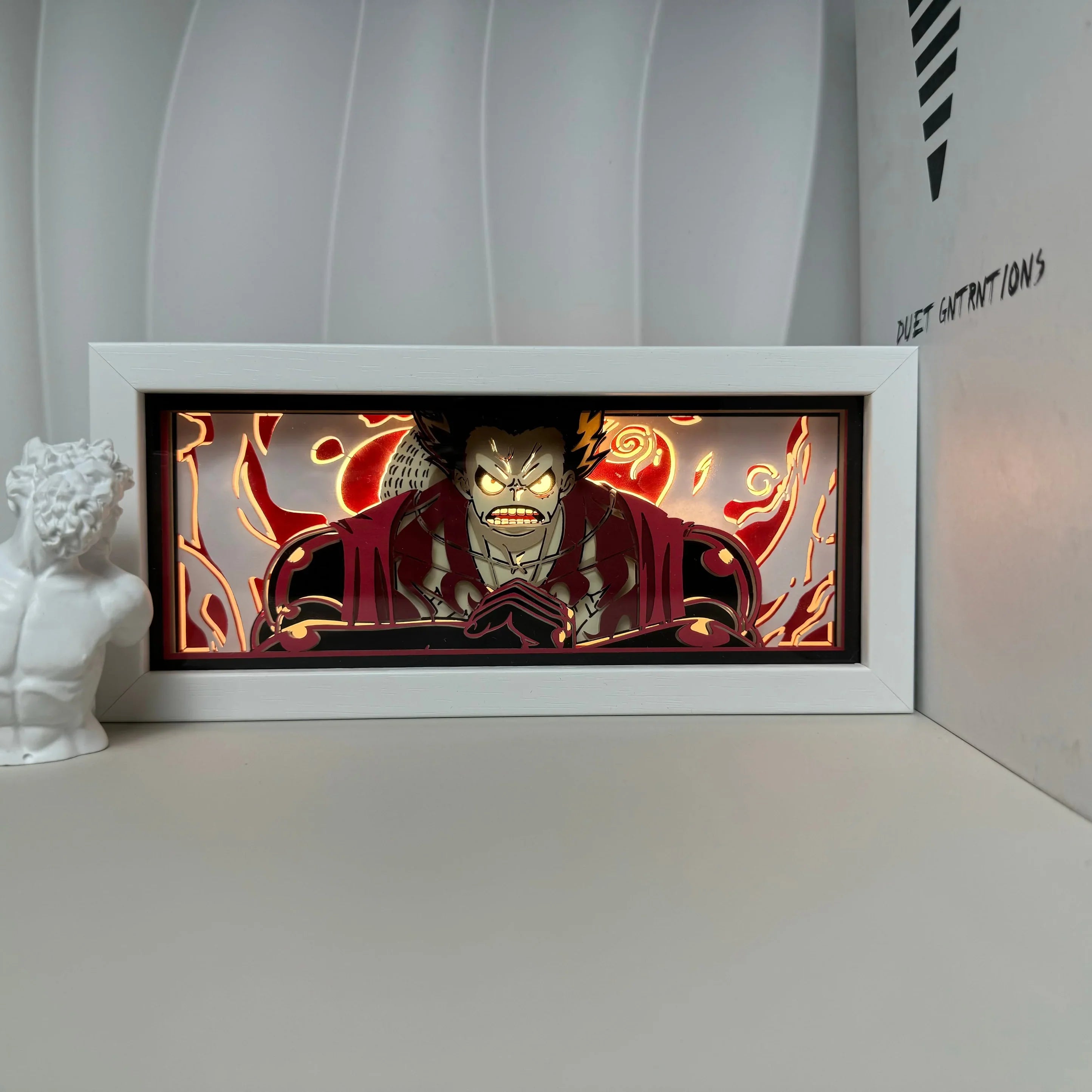 Stunning Gear 4 Luffy Light Box - Perfect Anime Decor