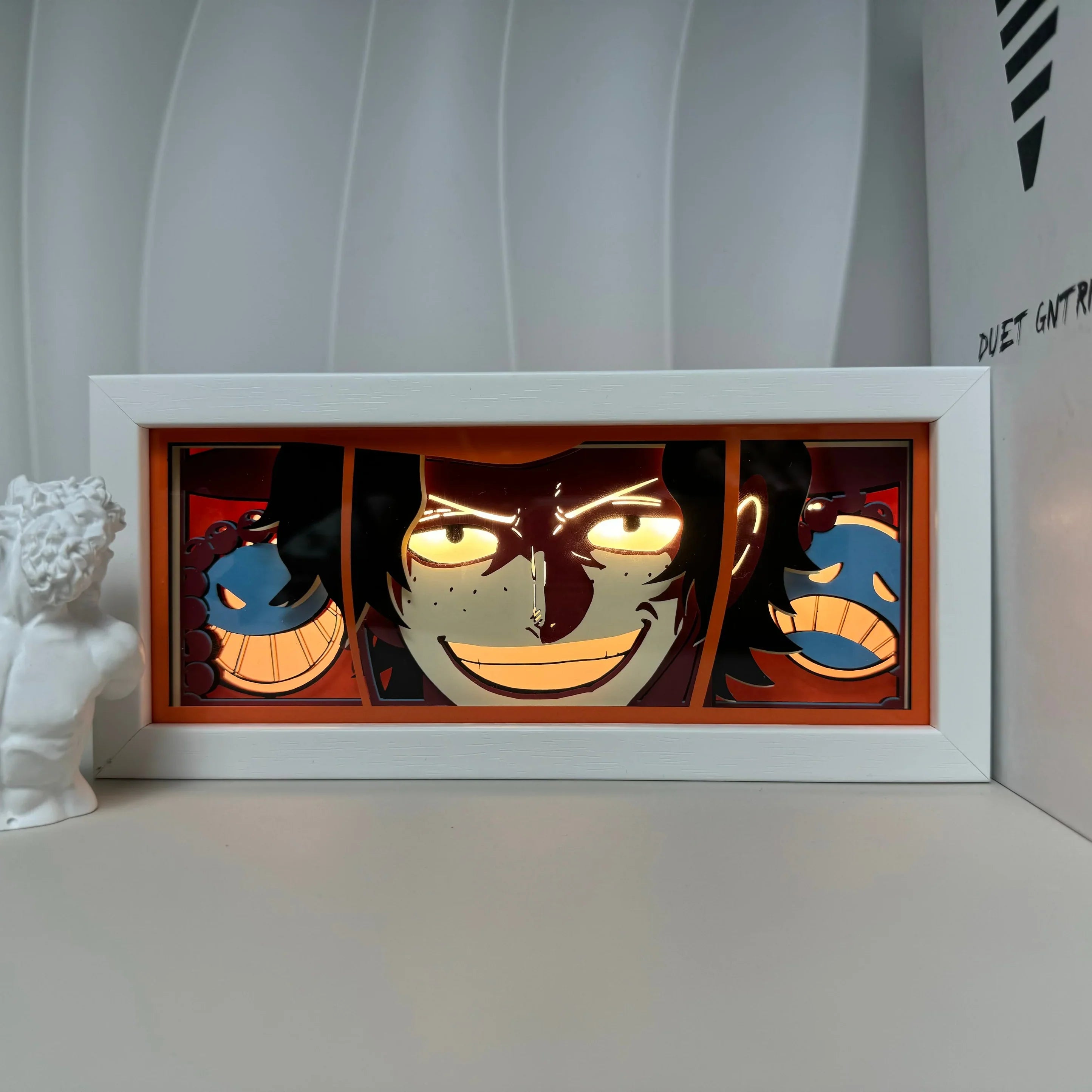 Portgas D. Ace Light Box - Stunning One Piece Anime Decor