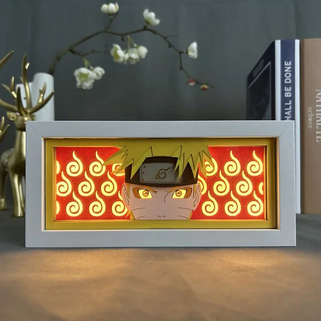 Naruto Light Box - Unique Anime Decor for Naruto Fans