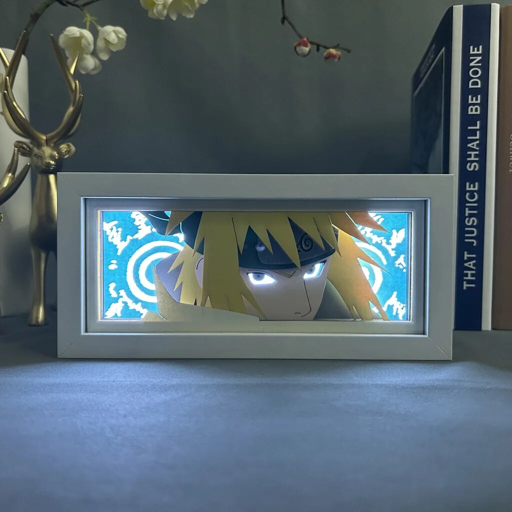 Minato Light Box | LED Art of Naruto's Minato Namikaze"