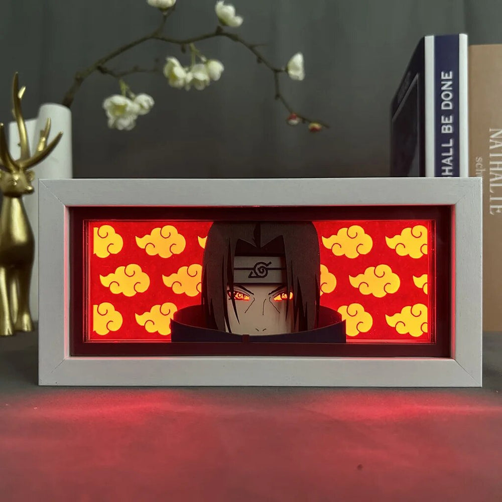 Itachi Light Box – Iconic Naruto Decor for Anime Fans