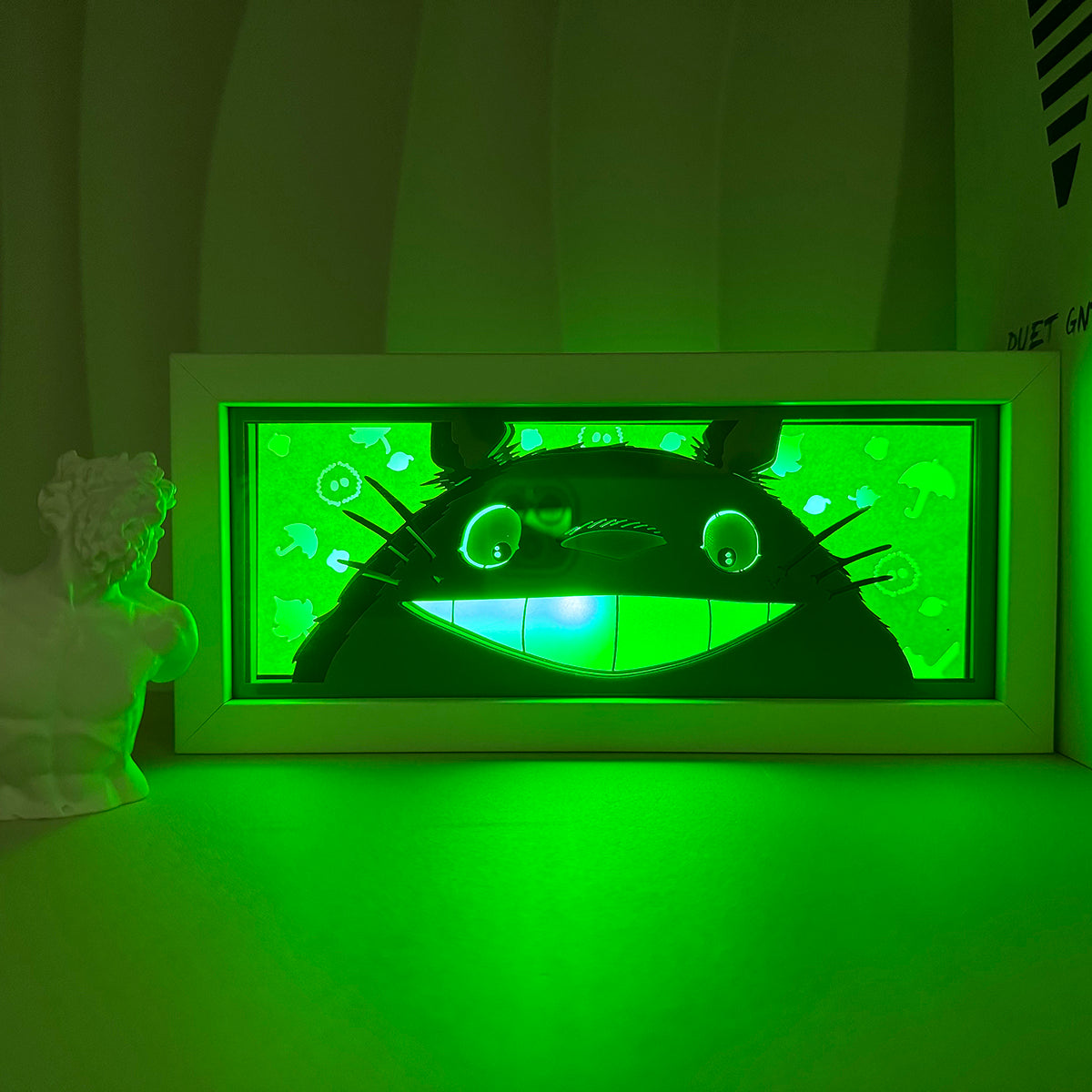 Totoro Light Box - Whimsical Studio Ghibli Decor for Anime Fans
