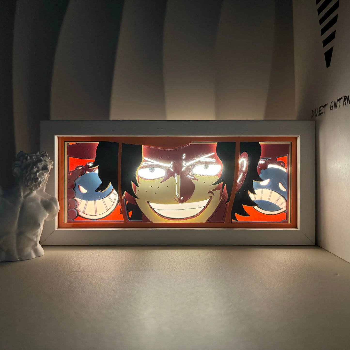 Portgas D. Ace Light Box - Stunning One Piece Anime Decor