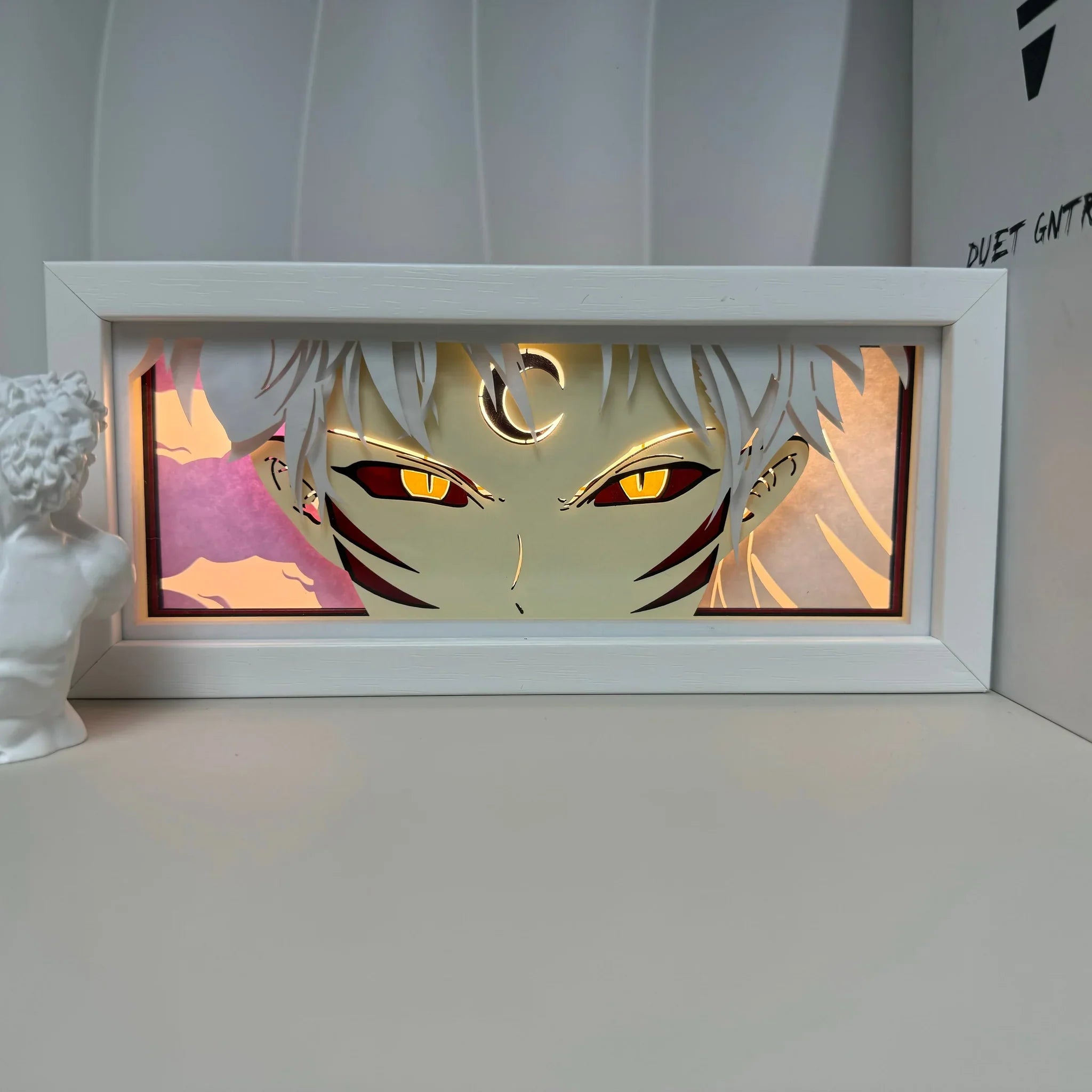 Sesshomaru Light Box - Elegant Inuyasha Anime Decor