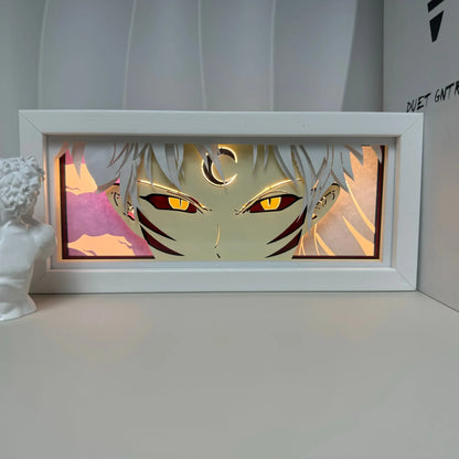 Sesshomaru Light Box - Elegant Inuyasha Anime Decor