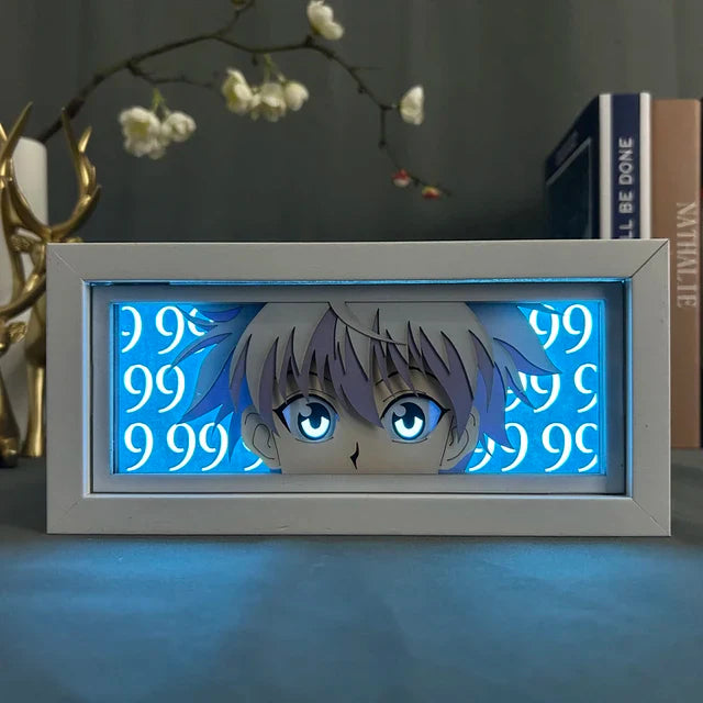Killua Light Box – Captivating Hunter x Hunter LED Decor