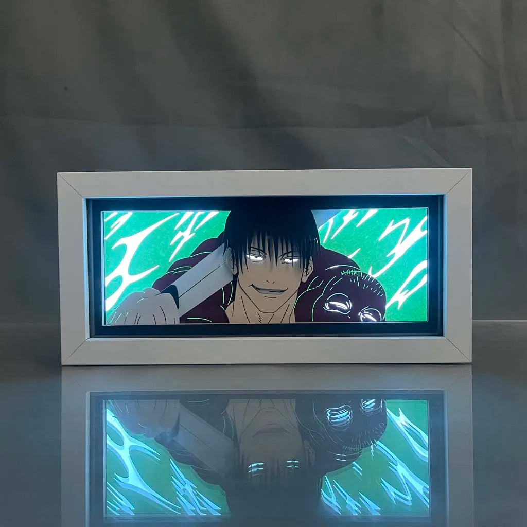 Toji Fushiguro Light Box - Striking Jujutsu Kaisen Anime Decor