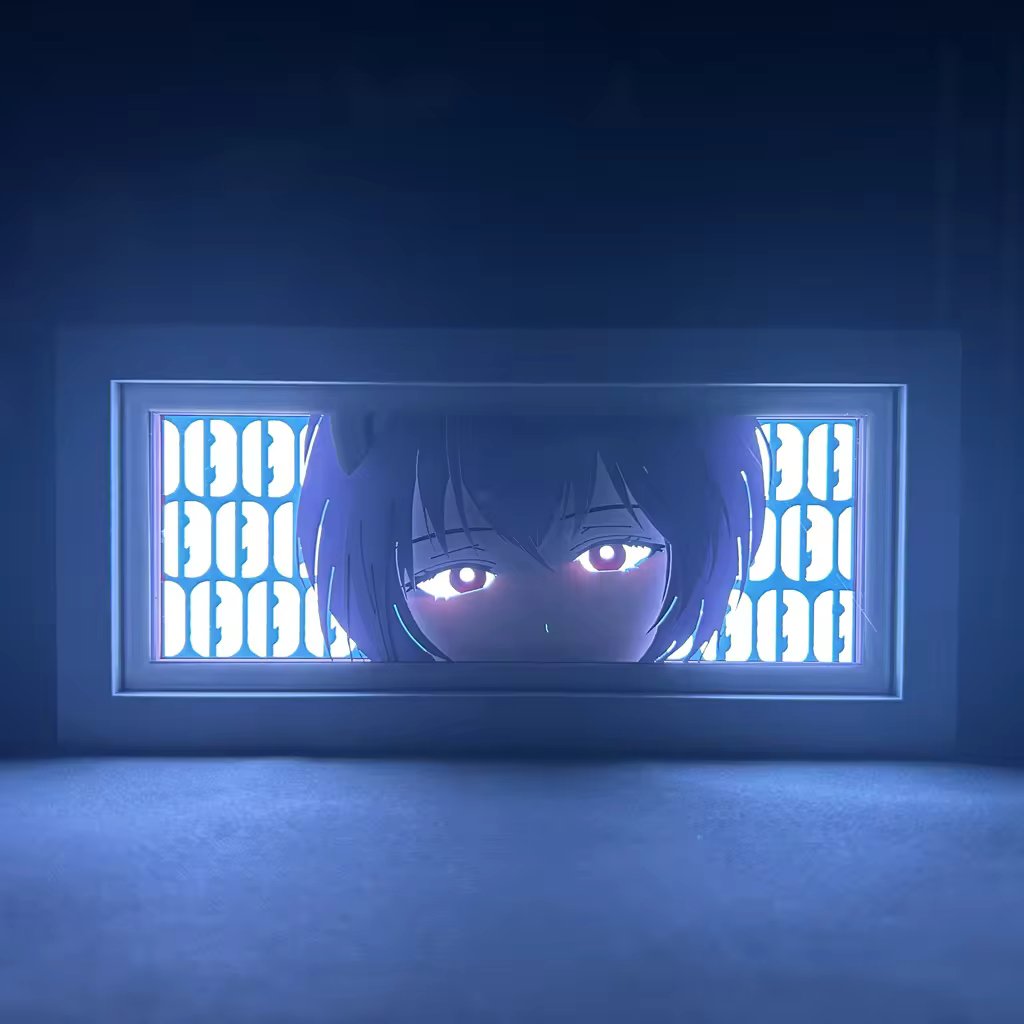 Ayanami Rei Light Box - Unique Anime Light Box 