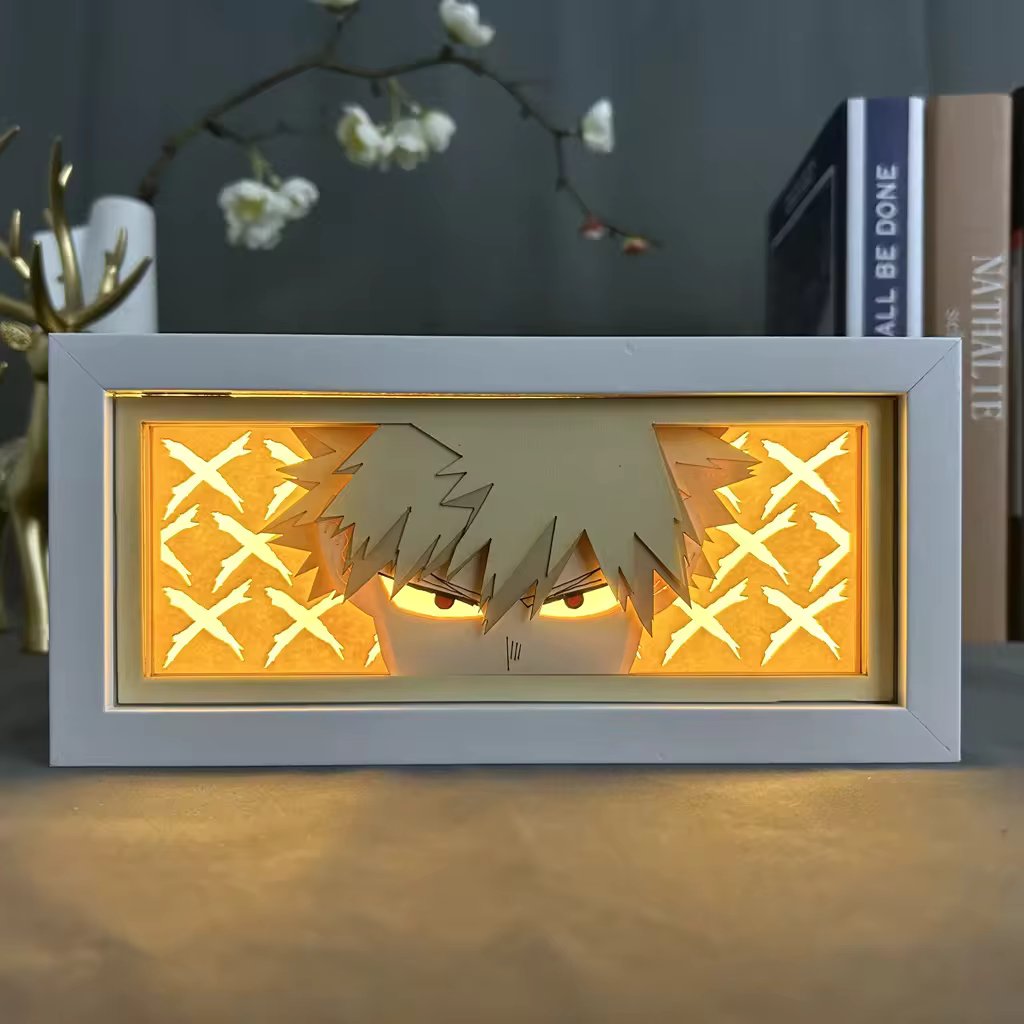 Bakugo Light Box - Explosive Anime Light Box for My Hero Academia Fans