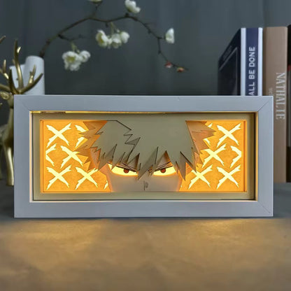 Bakugo Light Box - Explosive Anime Light Box for My Hero Academia Fans
