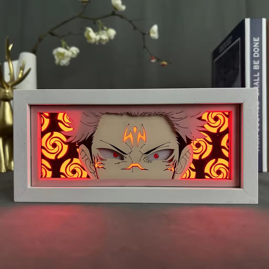 Sukuna Light Box - Powerful Jujutsu Kaisen Anime Decor