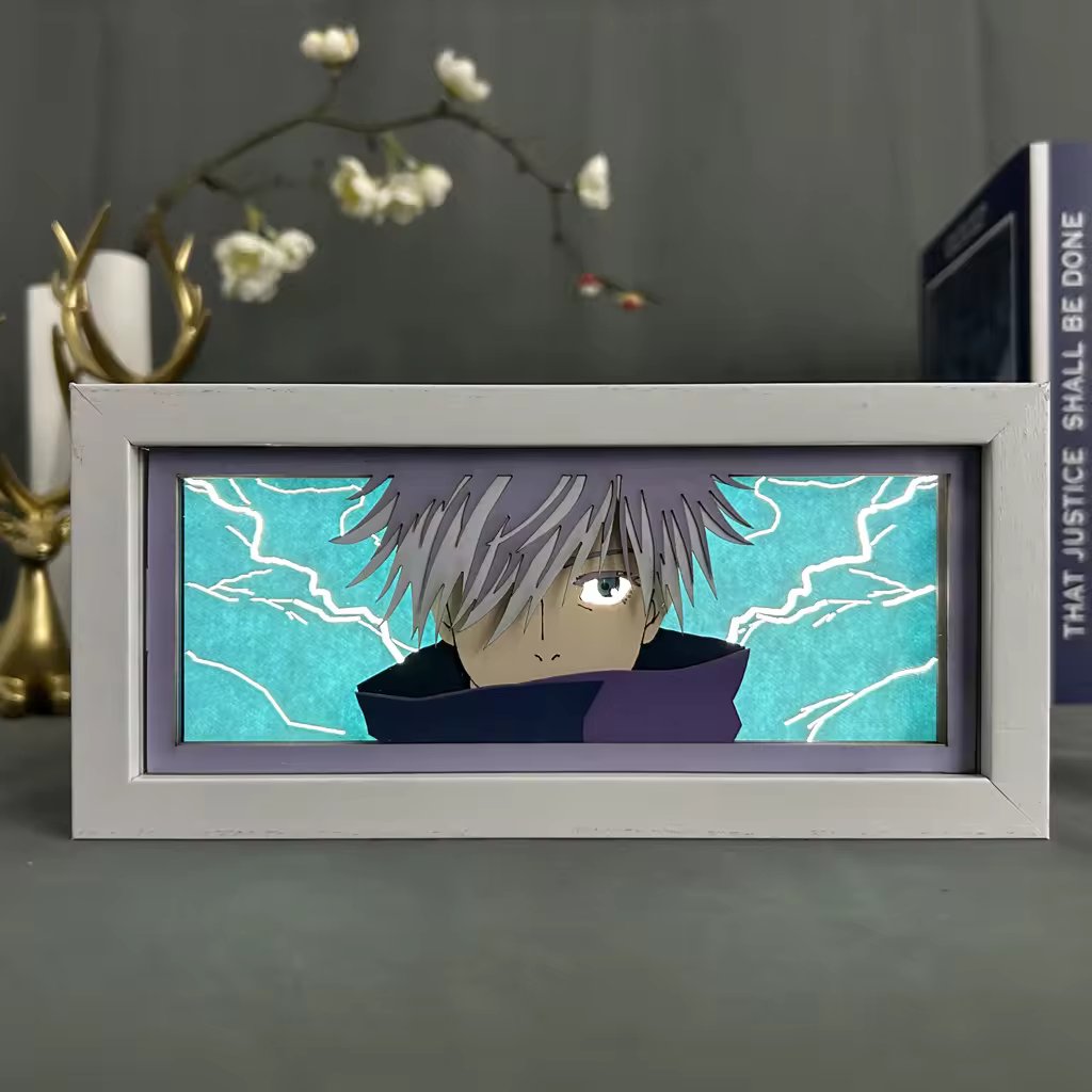 Gojo Light Box - Jujutsu Kaisen Decor for Anime Lovers