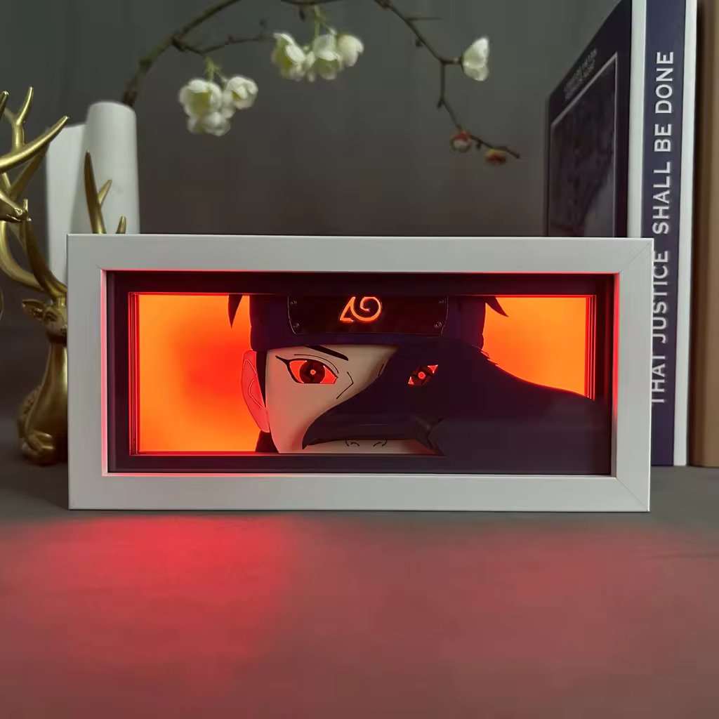 Itachi Light Box – Iconic Naruto Decor for Ultimate Anime Fans