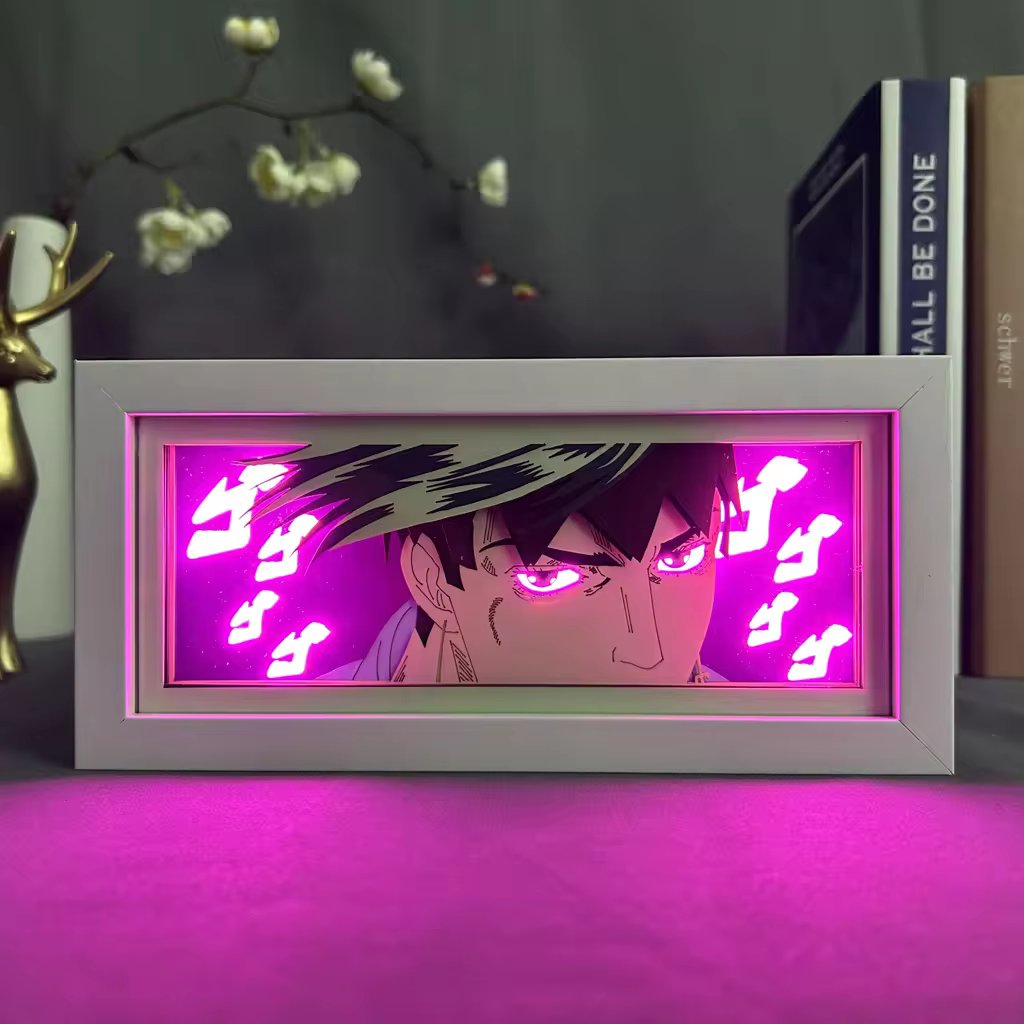 Rohan Kishibe Light Box - Unique JoJo's Bizarre Adventure Decor