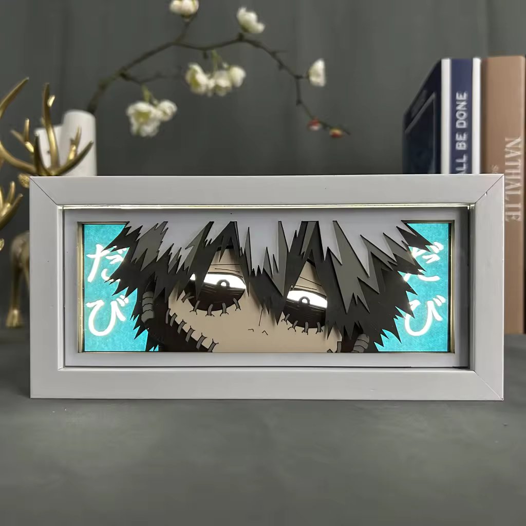 Dabi Light Box - My Hero Academia Decor for True Fans