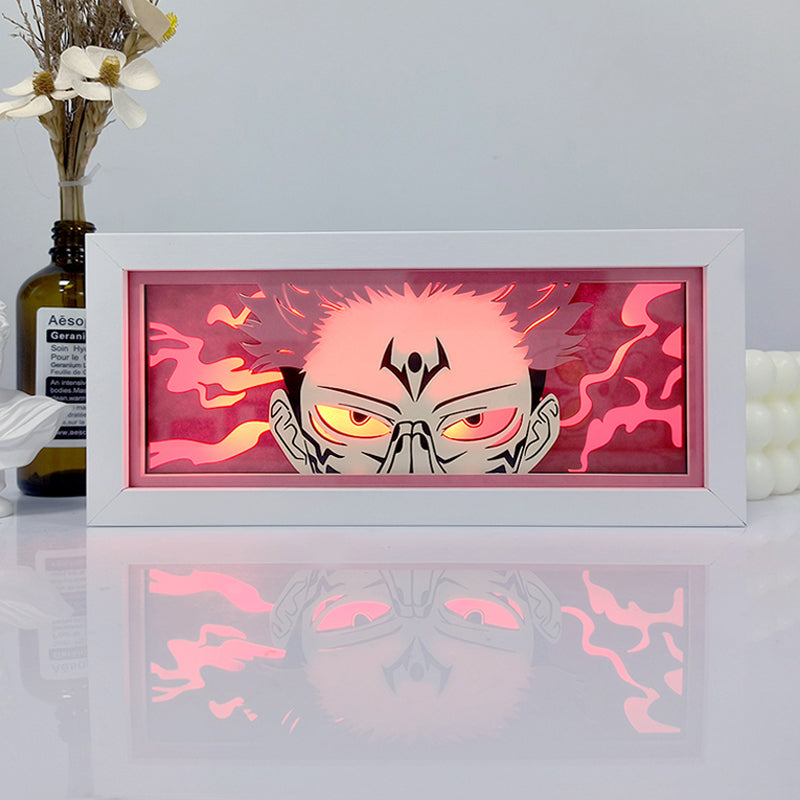 Sukuna Light Box - Powerful Jujutsu Kaisen Anime Decor