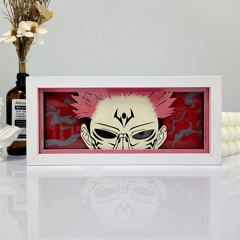 Sukuna Light Box - Powerful Jujutsu Kaisen Anime Decor