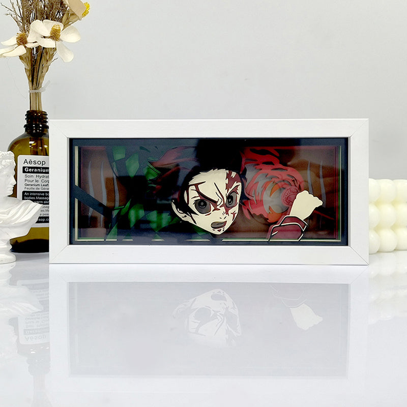 Tanjiro Light Box - Stunning Demon Slayer Anime Decor