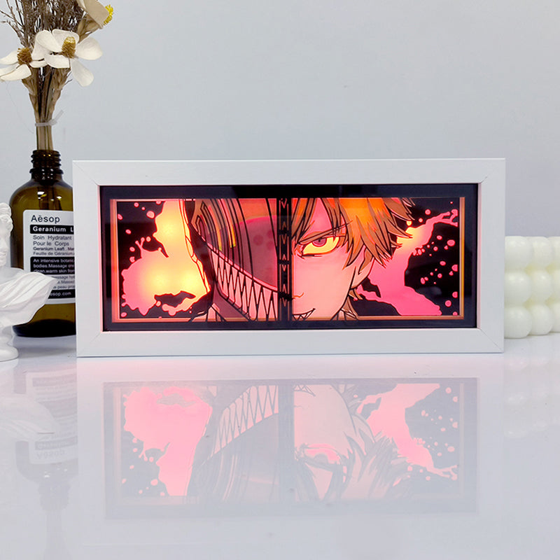 Denji Light Box - Chainsaw Man Decor for Anime Fans