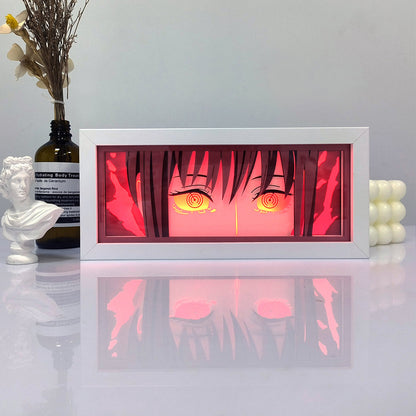 Makima Light Box – Captivating Chainsaw Man LED Decor for Fans