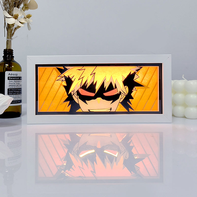 Bakugo Light Box - Explosive Anime Light Box for My Hero Academia Fans