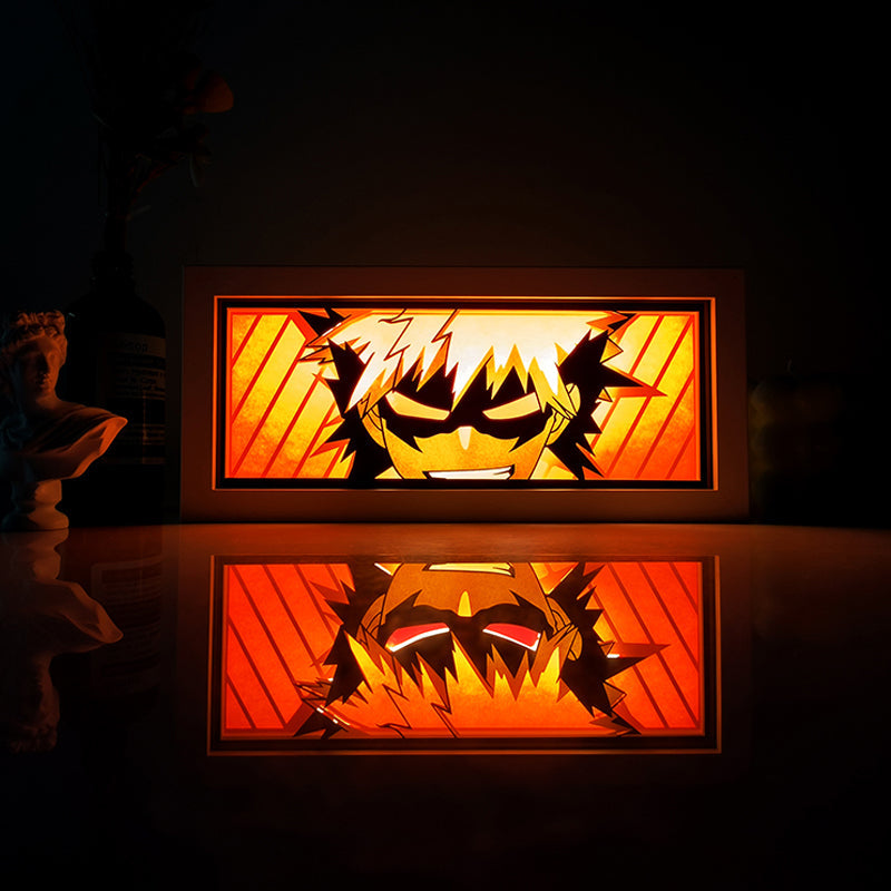 Bakugo Light Box - Explosive Anime Light Box for My Hero Academia Fans