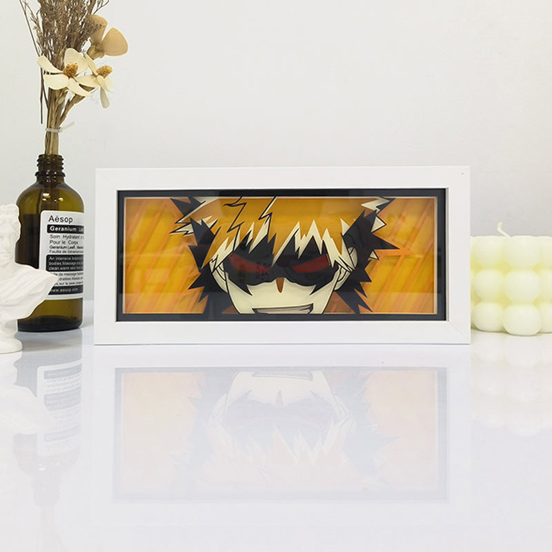 Bakugo Light Box - Explosive Anime Light Box for My Hero Academia Fans