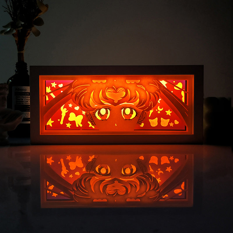 Sailor Moon Light Box - Magical Anime Decor for Sailor Moon Fans