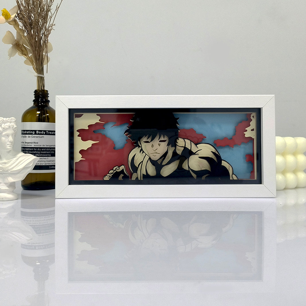 Baki Hanma Light Box - Powerful Anime Light Box for Baki Series Fans
