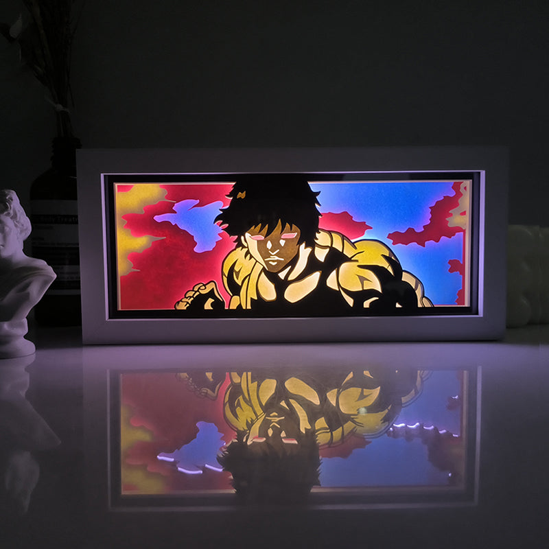 Baki Hanma Light Box - Powerful Anime Light Box for Baki Series Fans
