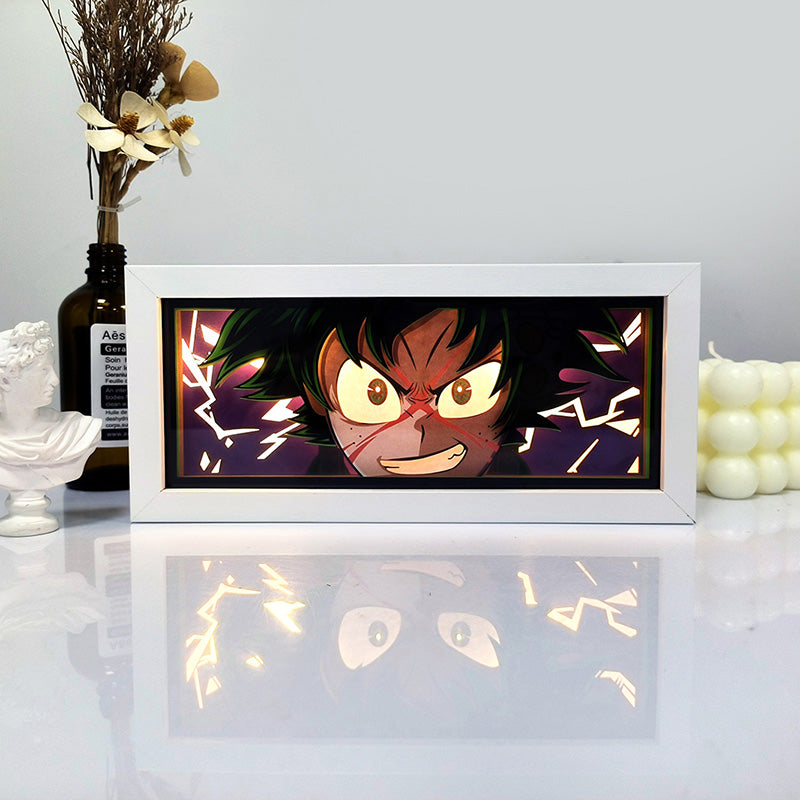 Deku Light Box - My Hero Academia Decor for Anime Enthusiasts