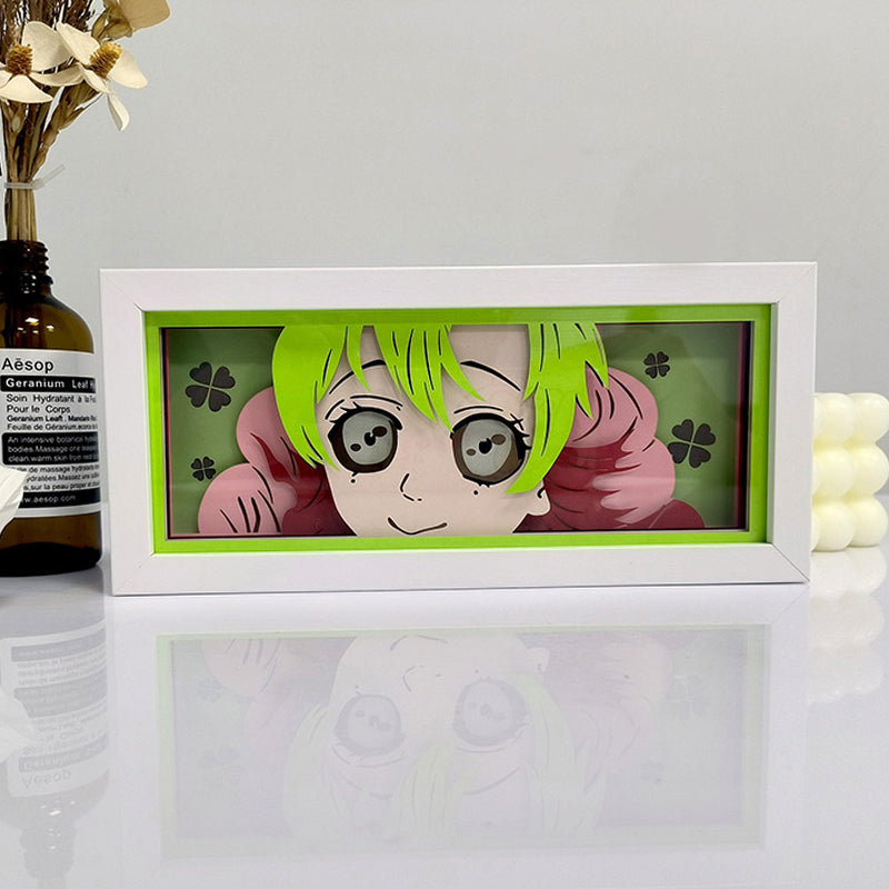 Mitsuri Light Box | LED Art of Demon Slayer's Mitsuri Kanroji